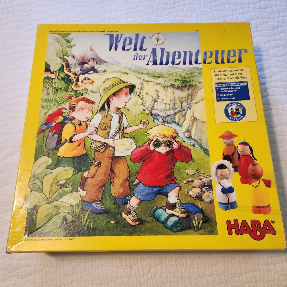 Haba World Of Adventure (Welt Der Abenteuer) Board Game